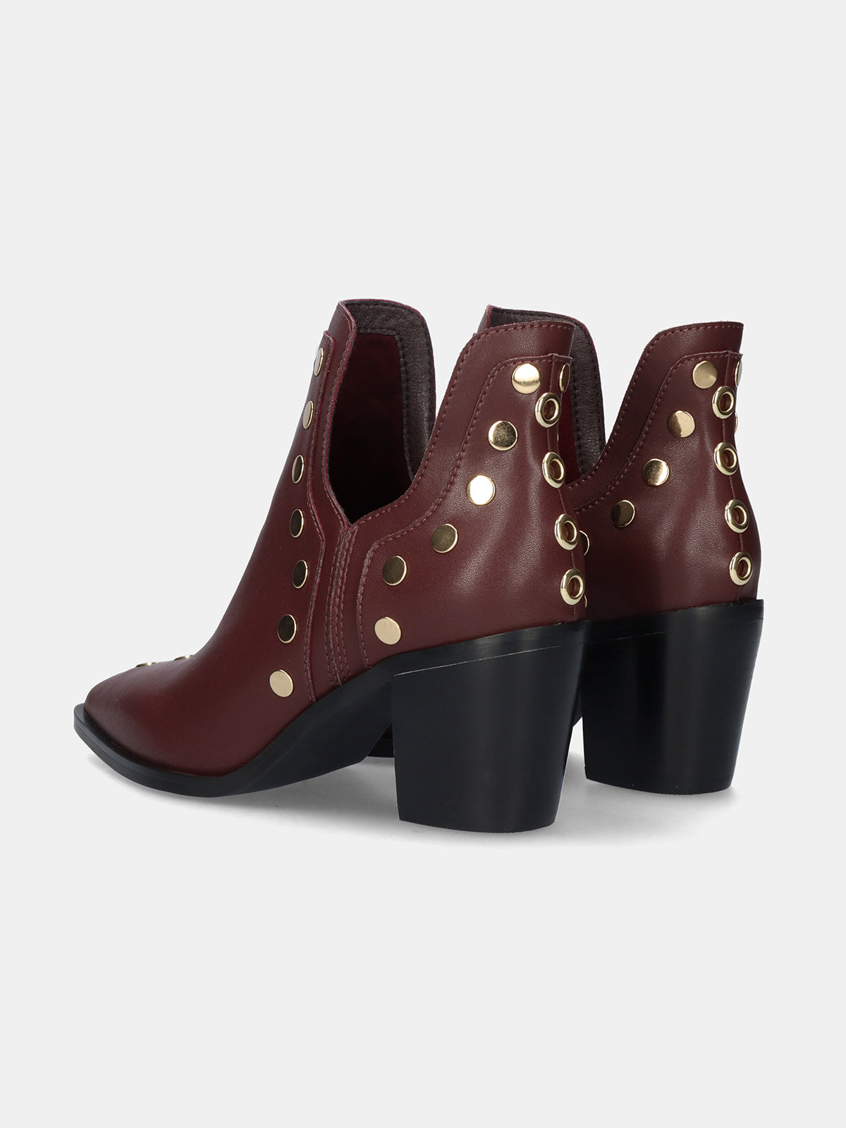 NAPOLES-006 LEATHER BORDEAUX