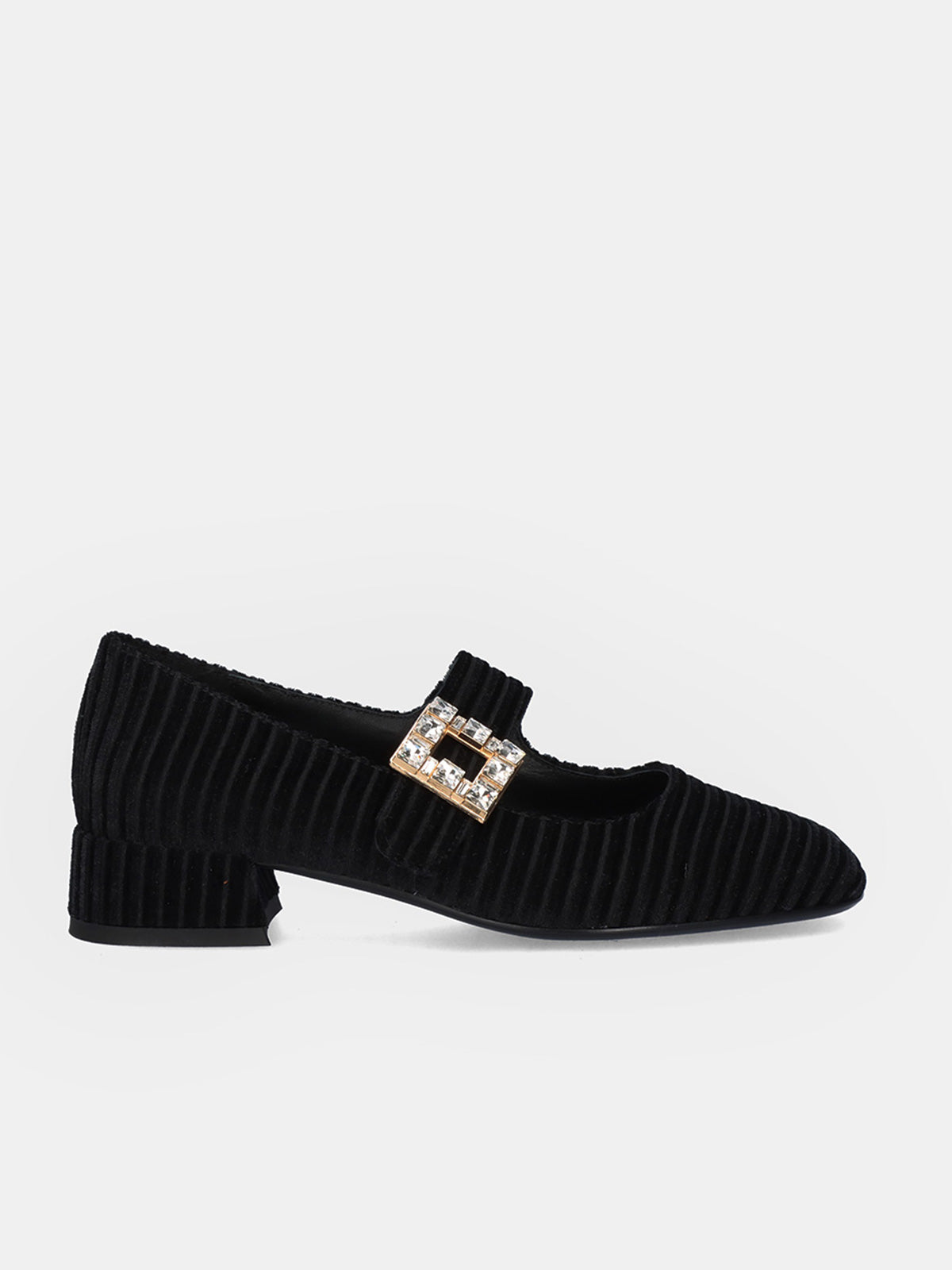 LOAFER SOFIA-115 VELVET BLACK – BeFree
