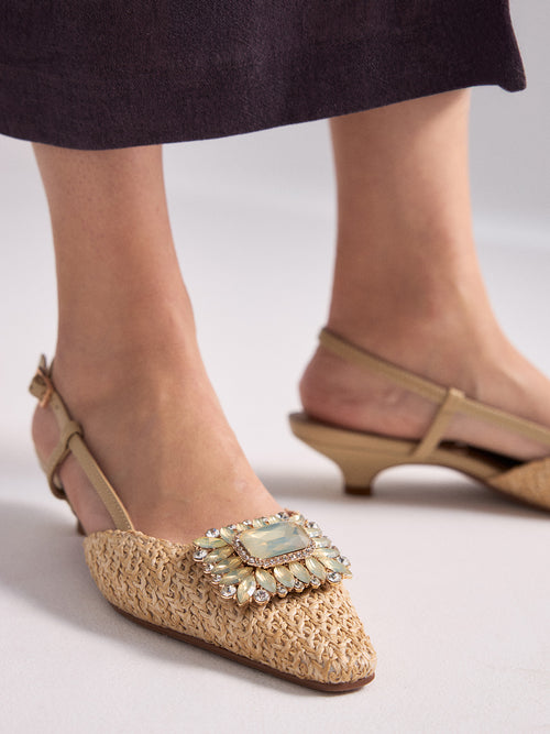 ABRIL-3822 RAFFIA BEIGE