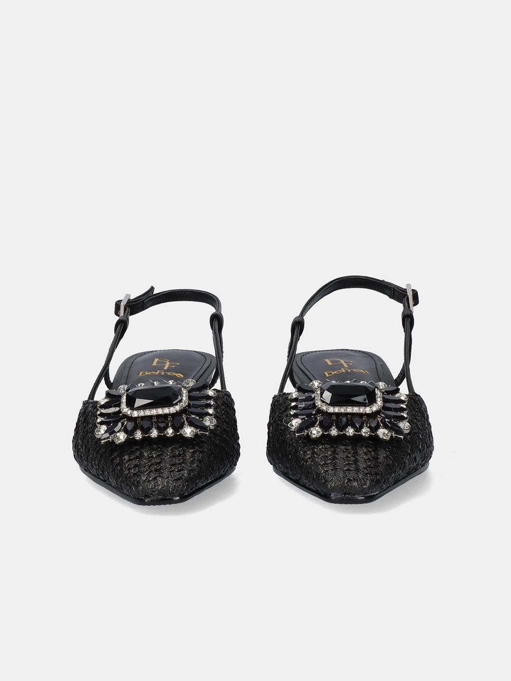 ABRIL-3822 RAFFIA BLACK