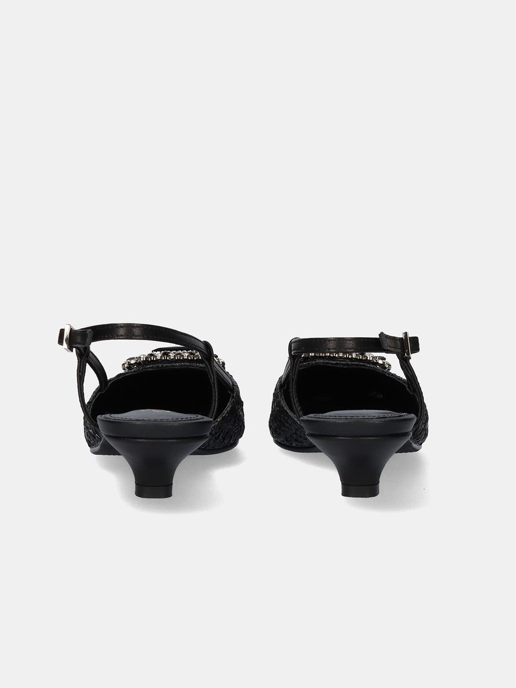 ABRIL-3822 RAFFIA BLACK