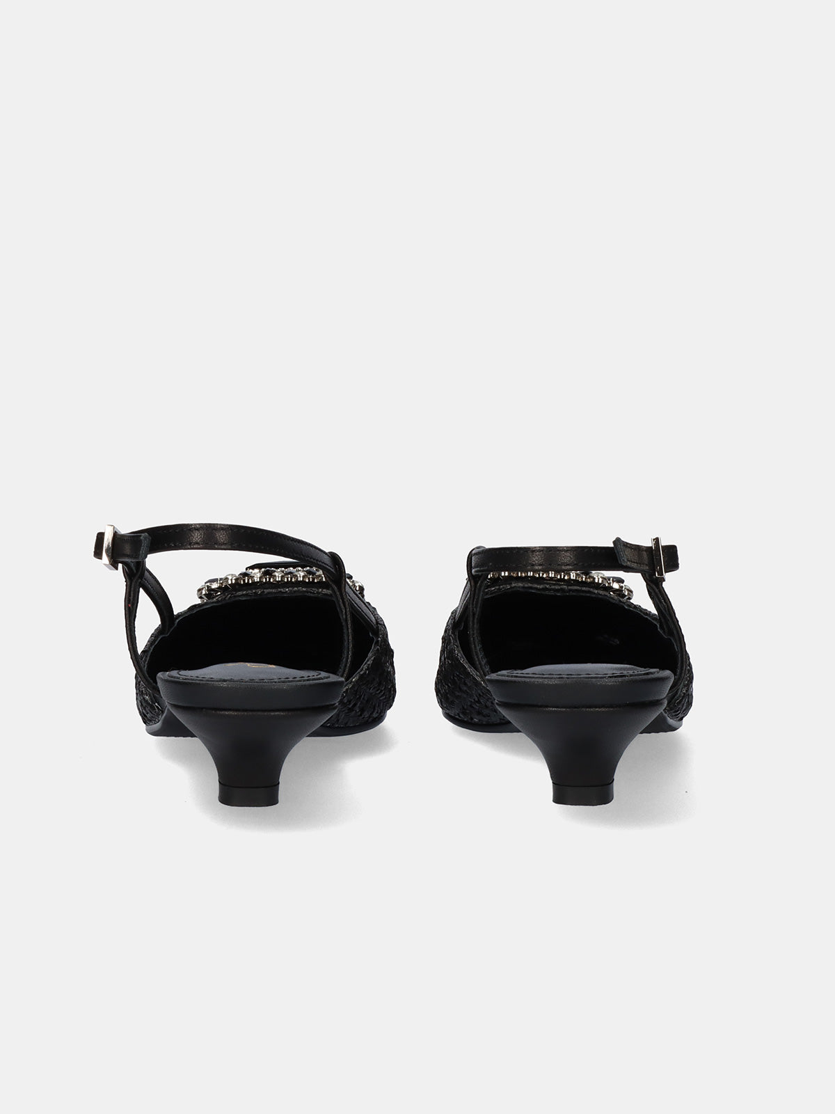 ABRIL-3822 RAFFIA BLACK