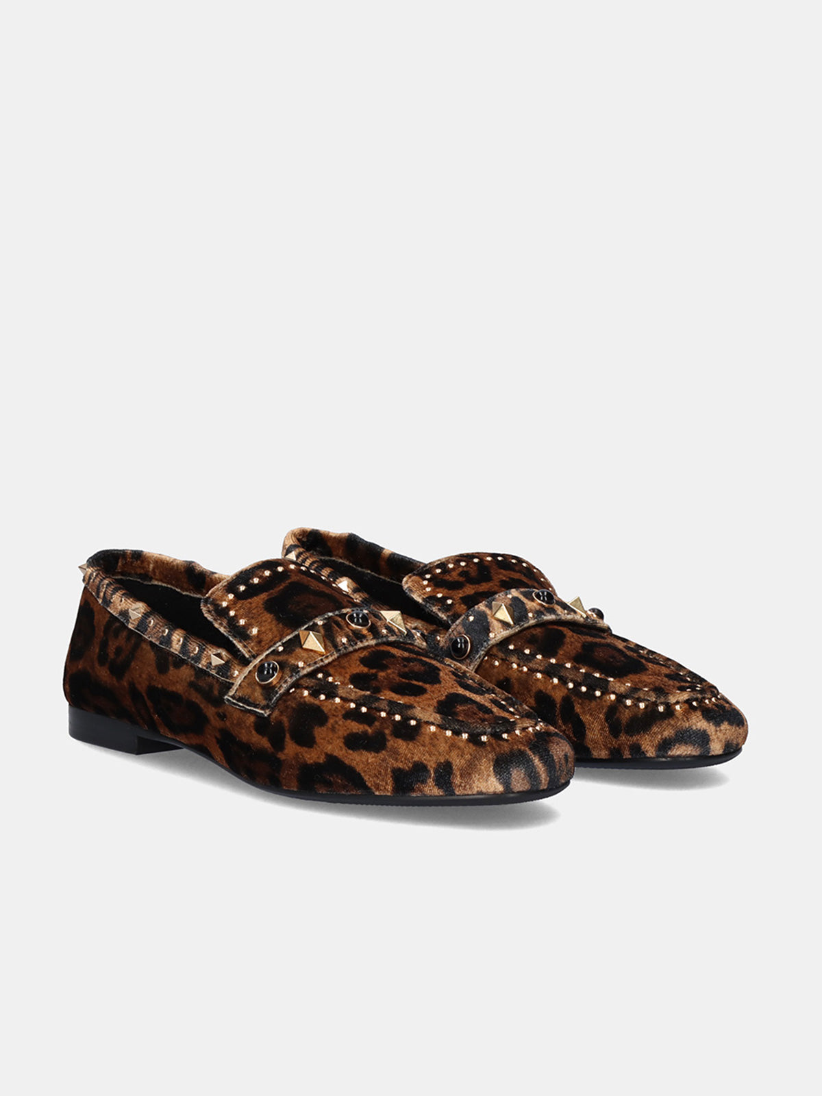 ANNE-105 VELVET LEOPARD