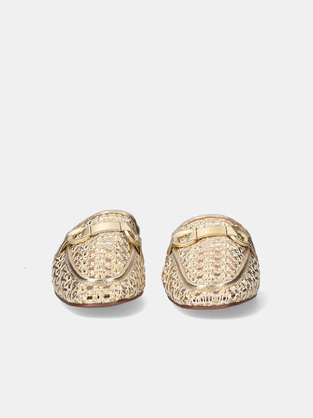 ANNE-1578 LEATHER GOLD