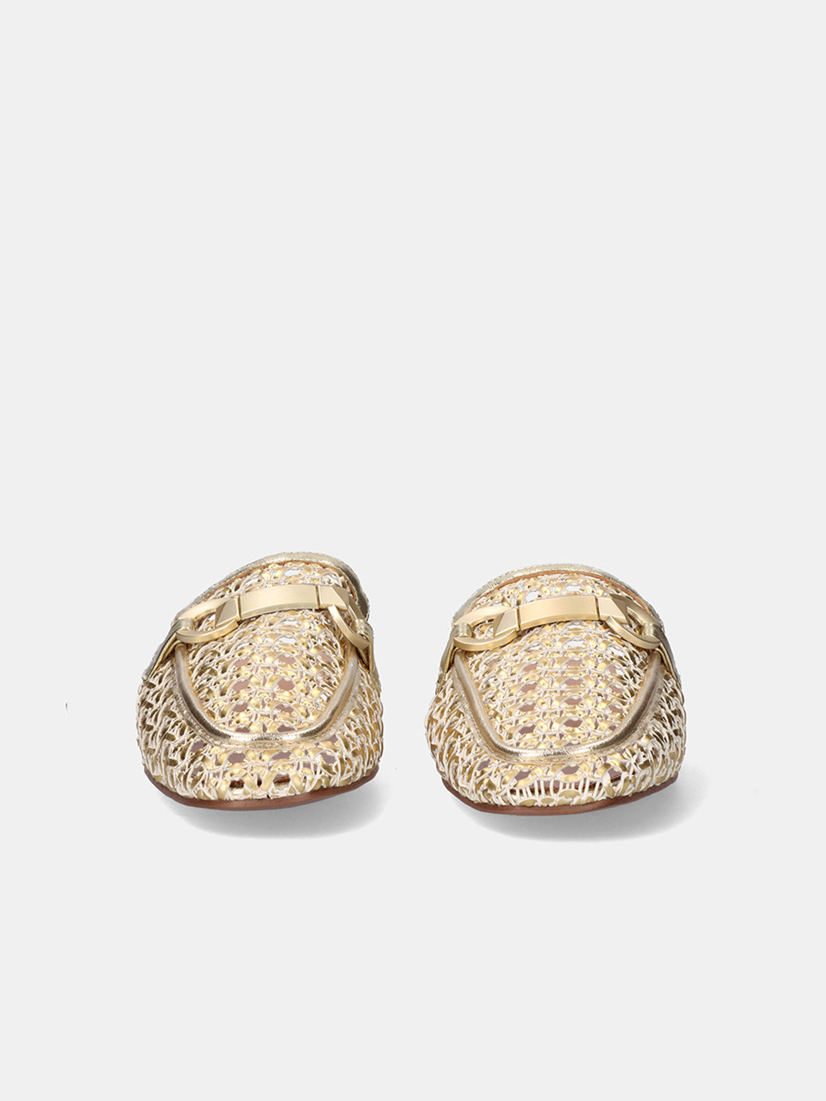 ANNE-1578 LEATHER GOLD