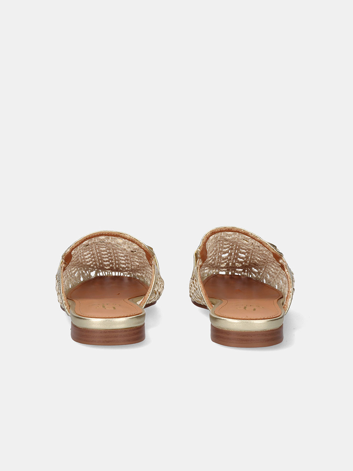 ANNE-1578 LEATHER GOLD