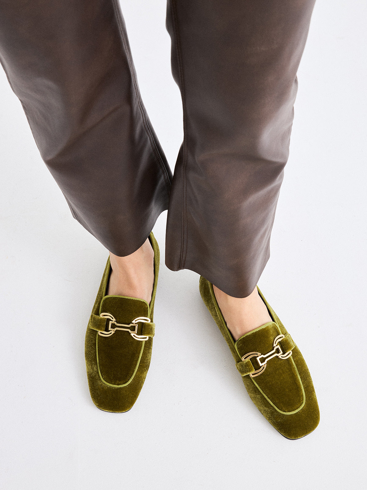 ANNE-2536 VELVET GREEN