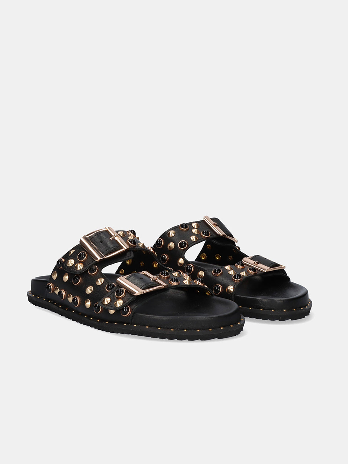 BARBARA-4040 LEATHER BLACK