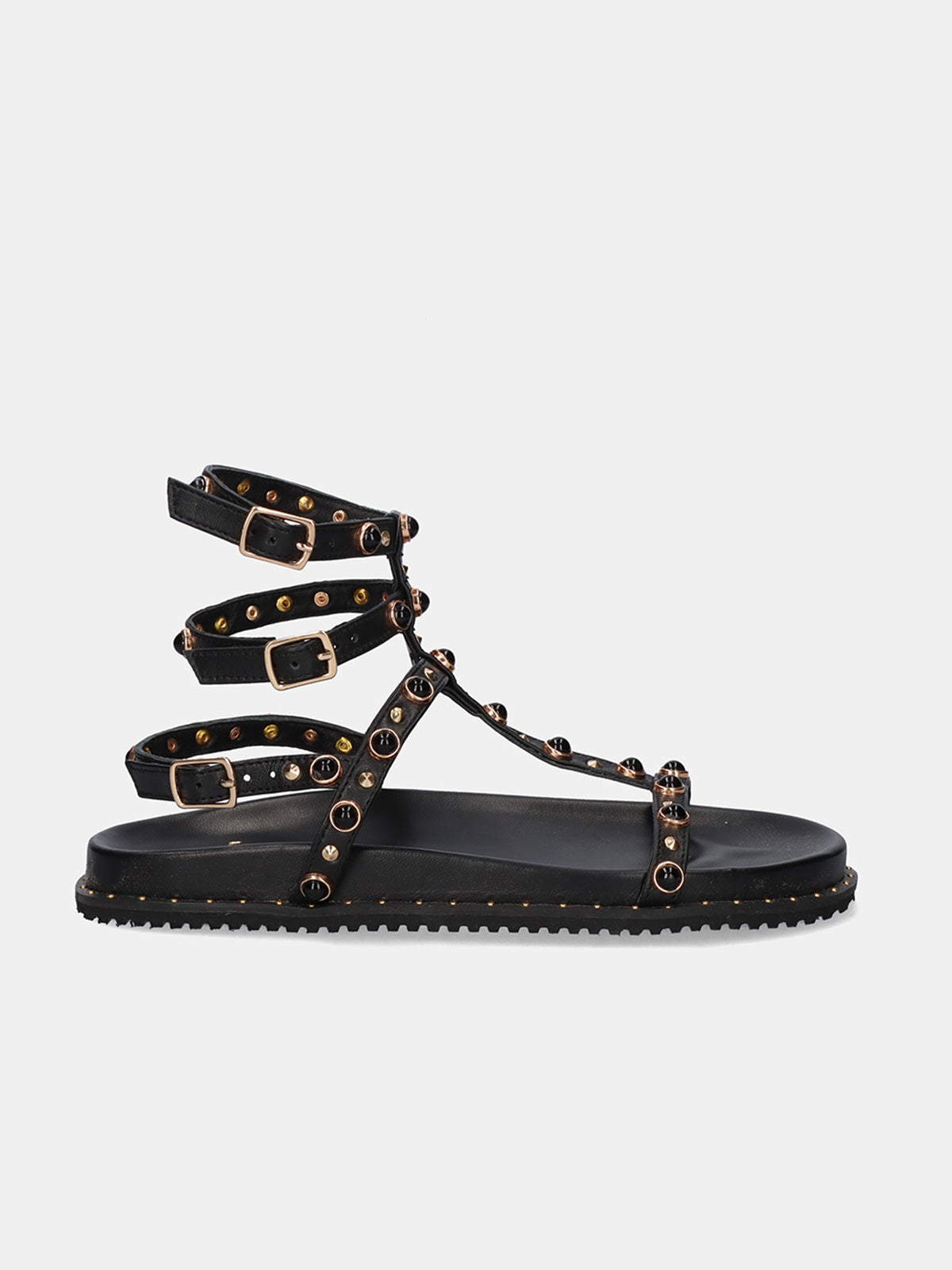 BARBARA-4042 LEATHER BLACK