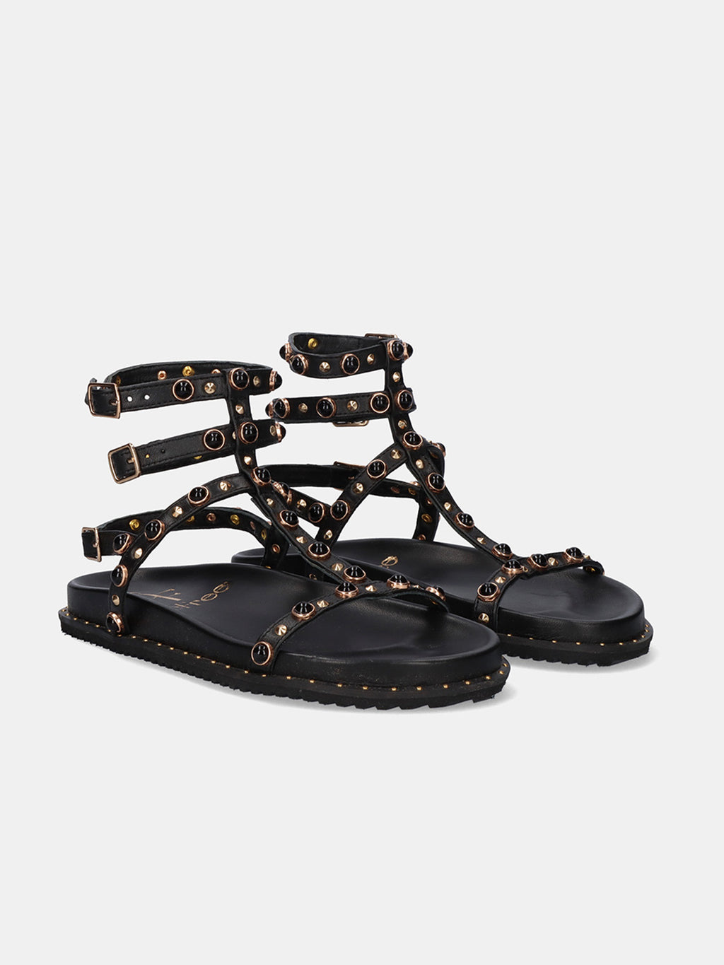 BARBARA-4042 LEATHER BLACK
