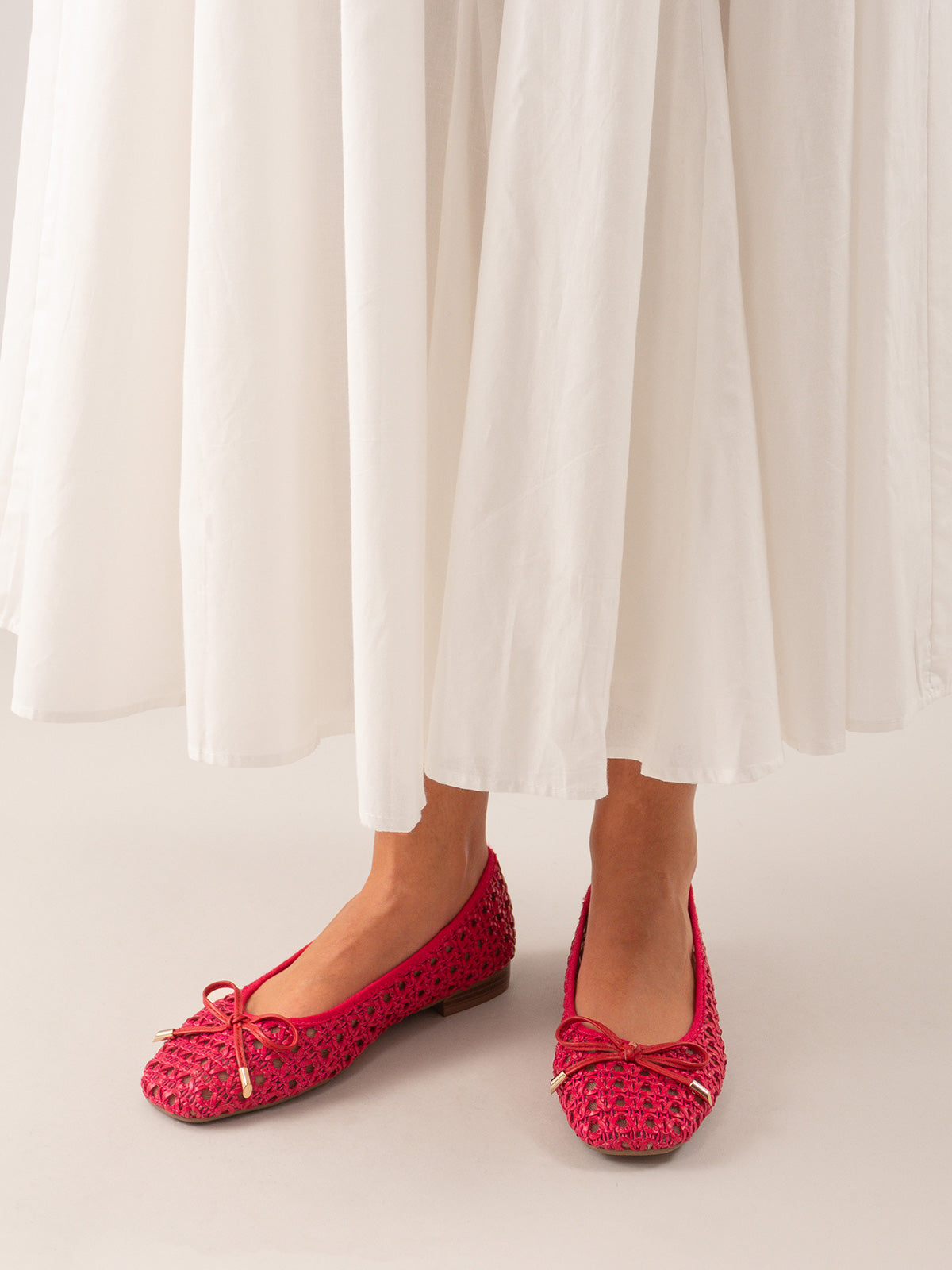 BEGA-1576 LEATHER FUXIA RED