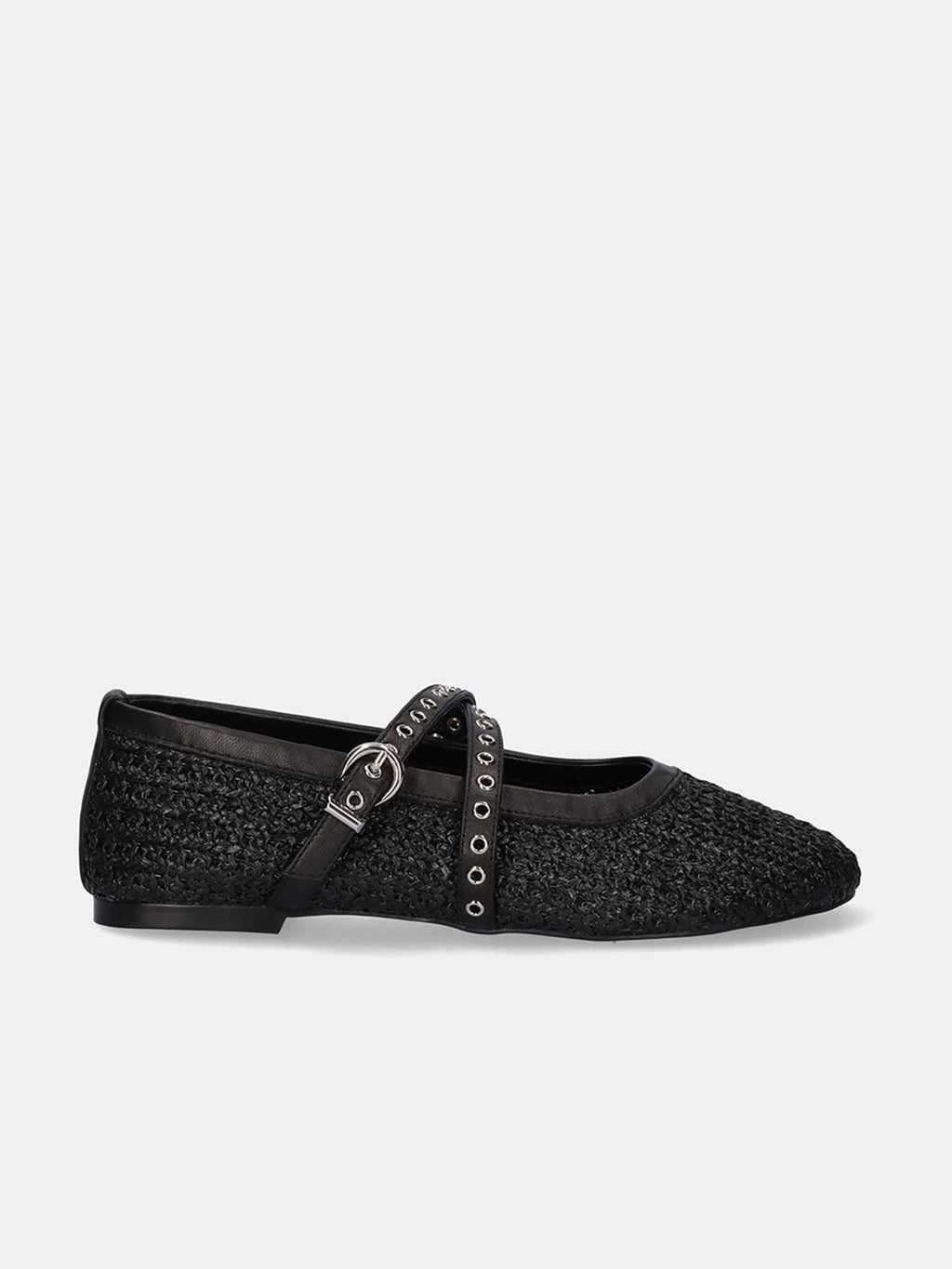CELIA-1770 RAFFIA BLACK