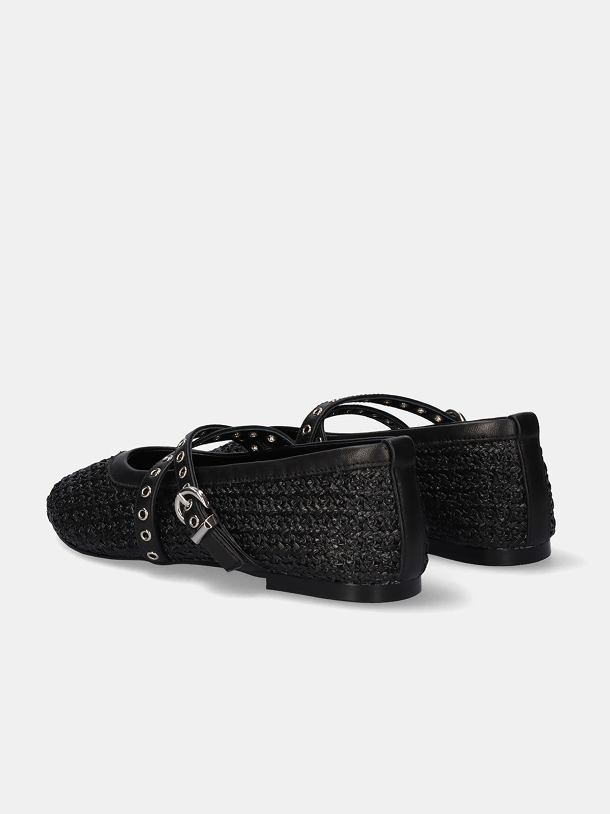 CELIA-1770 RAFFIA BLACK