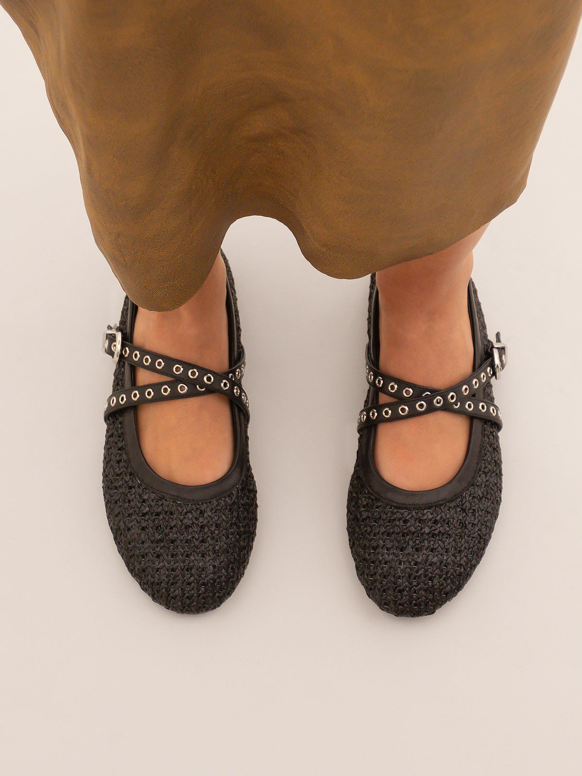 CELIA-1770 RAFFIA BLACK