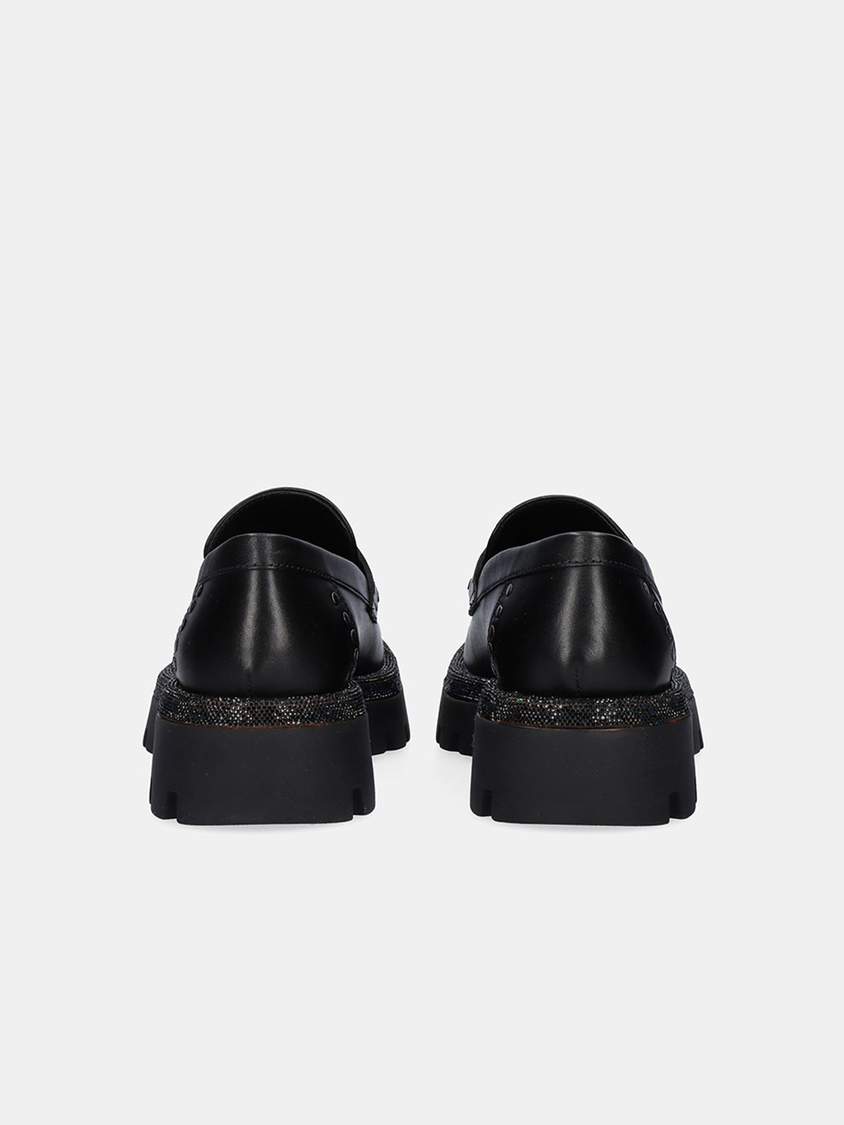 ELLEN-2075 LEATHER BLACK