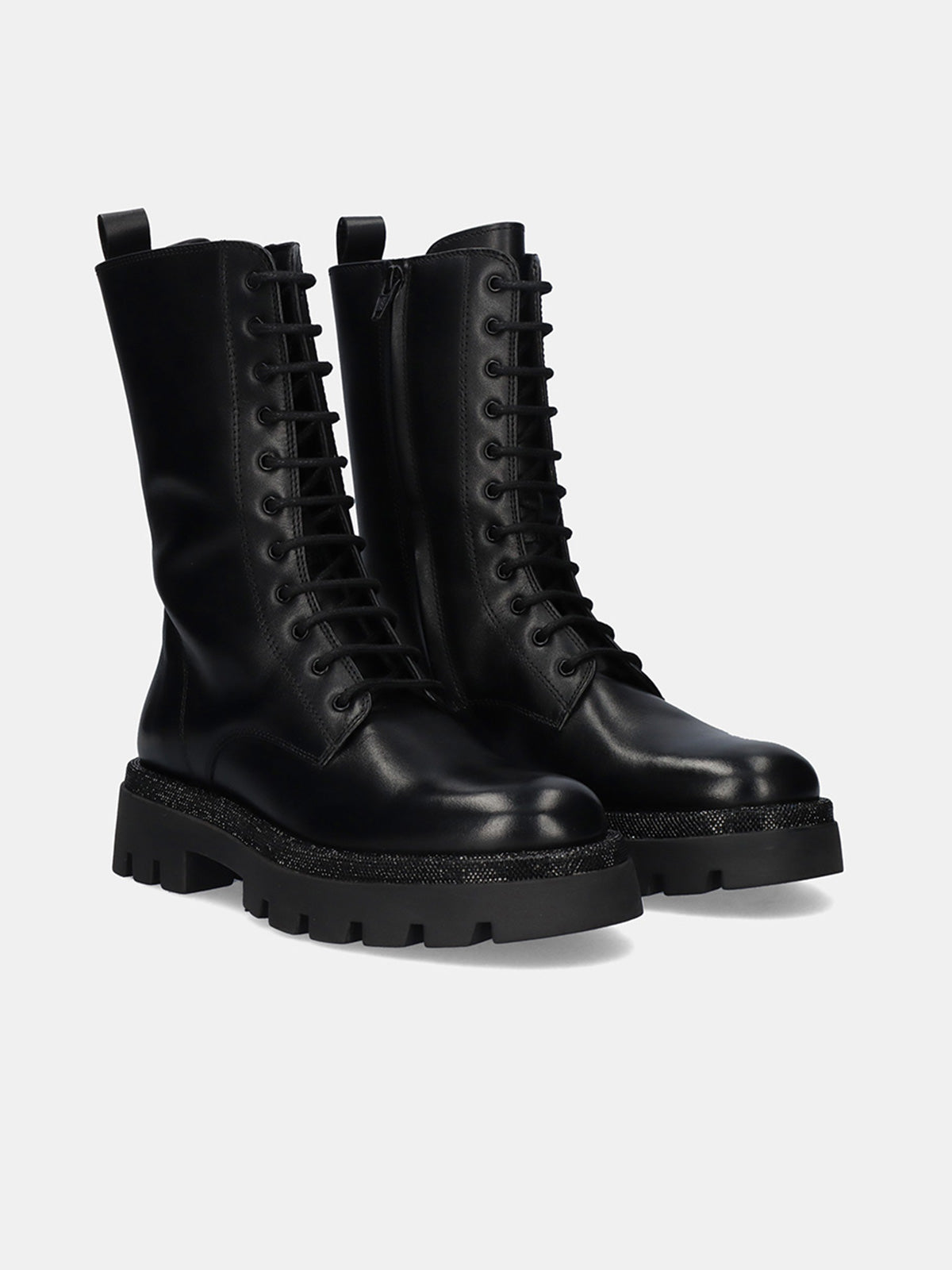 ELLEN-2145 LEATHER BLACK