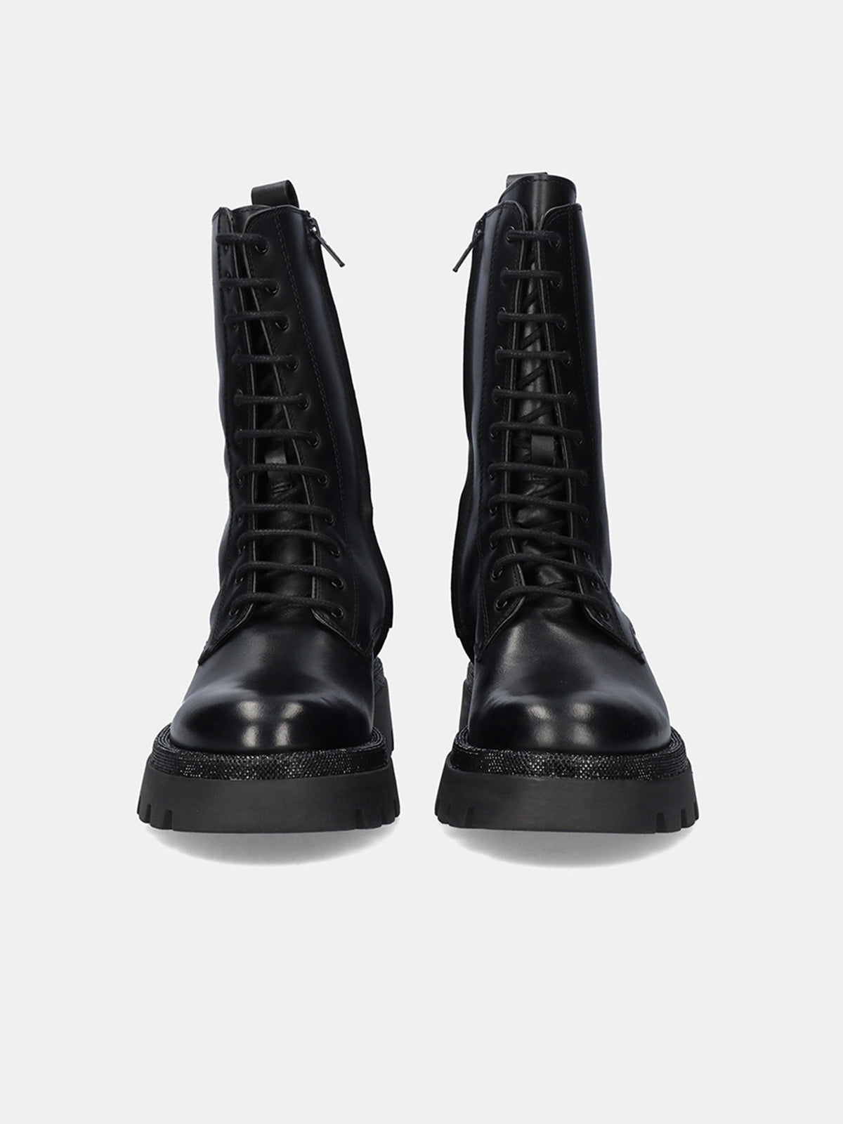 ELLEN-2145 LEATHER BLACK