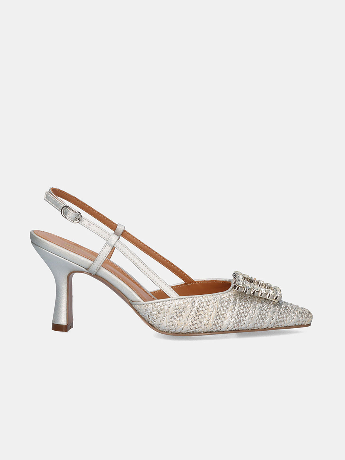 GALA-1629 LEATHER SILVER