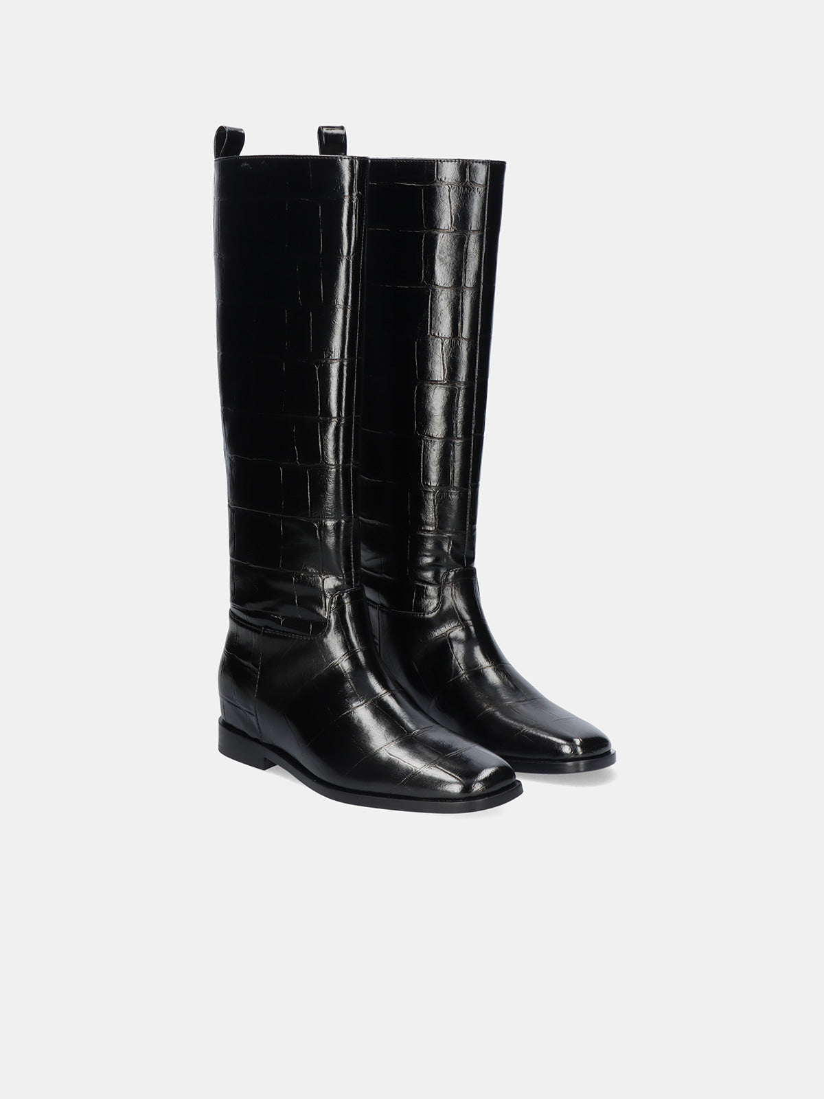 IRIA-1503 CROCO BLACK
