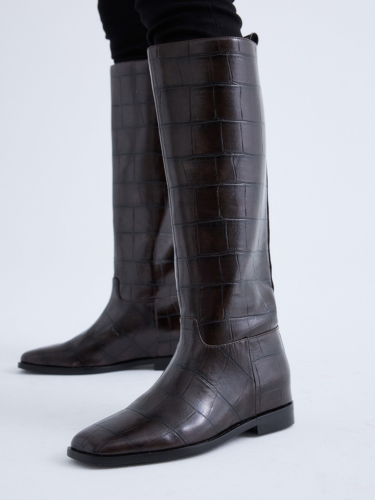 IRIA-1503 CROCO BROWN