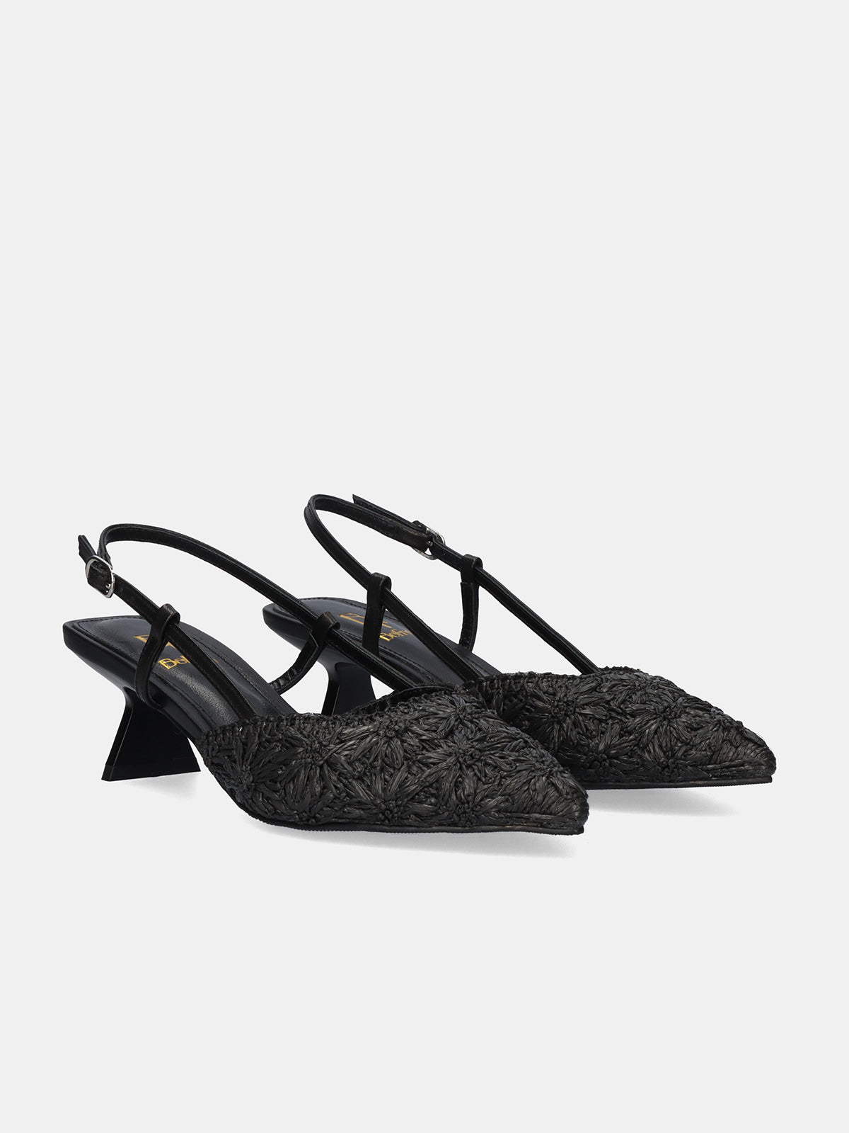 LEA-3630 RAFFIA BLACK