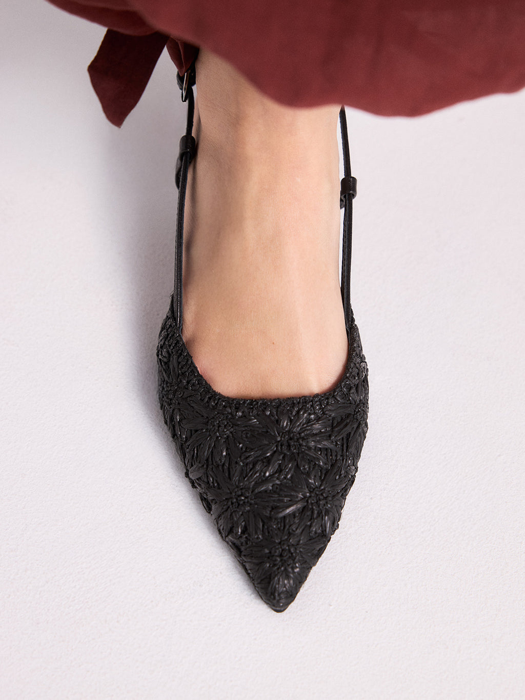 LEA-3630 RAFFIA BLACK