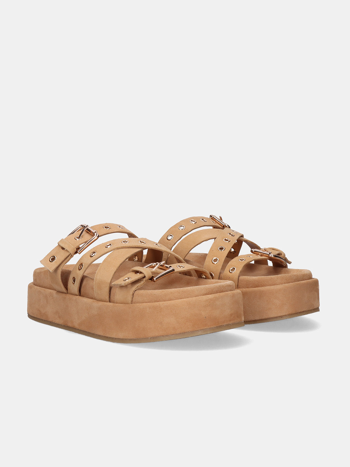 LETIZIA-7342 SUEDE BEIGE