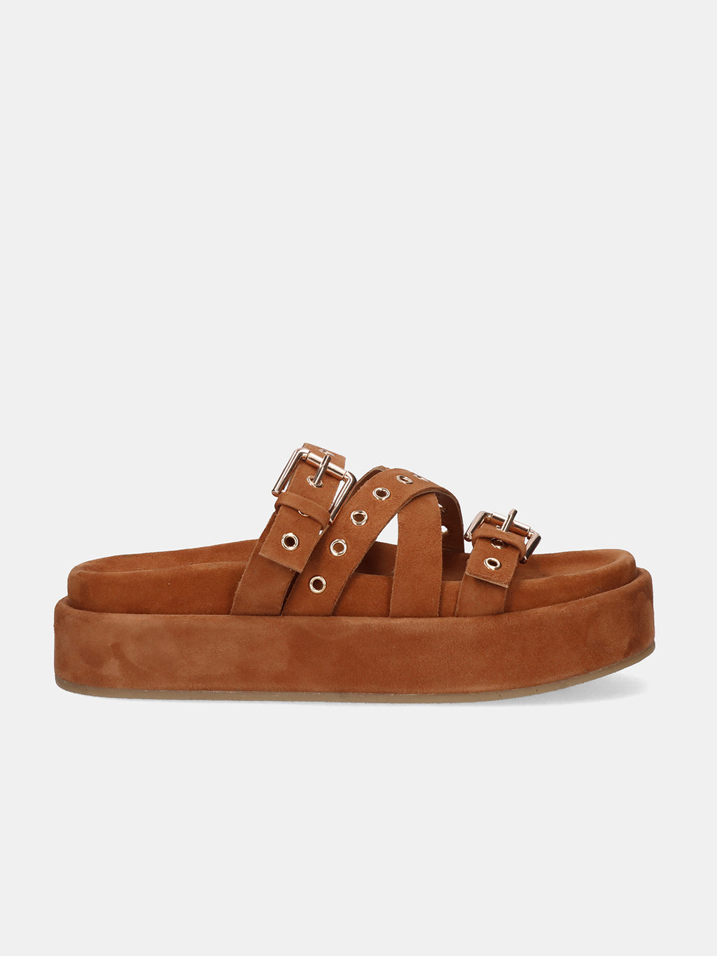 LETIZIA-7342 SUEDE CAMEL