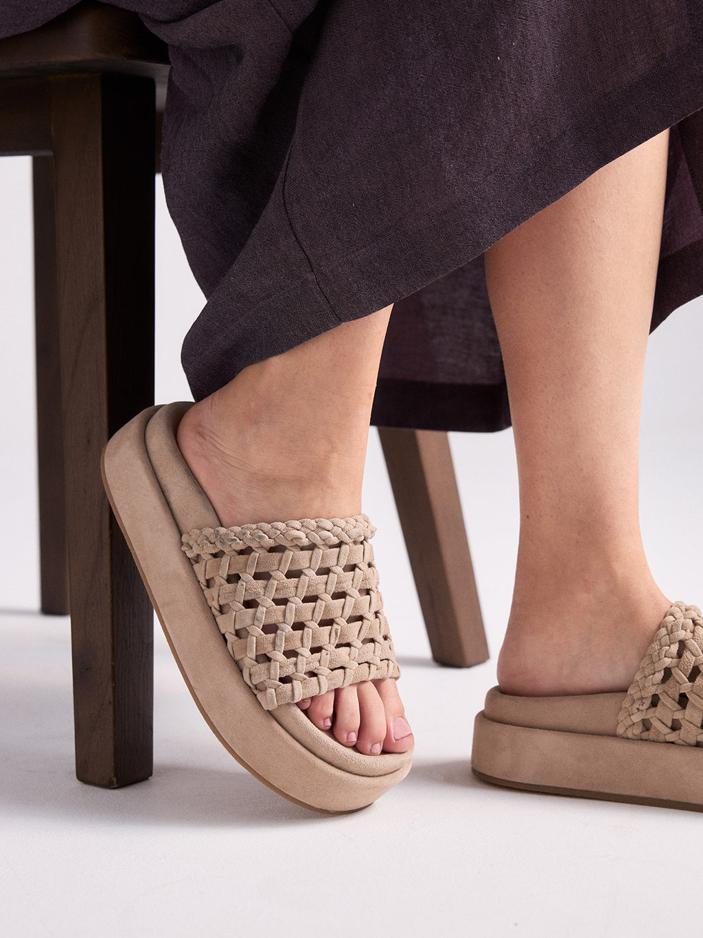 LETIZIA-7344 SUEDE SAND