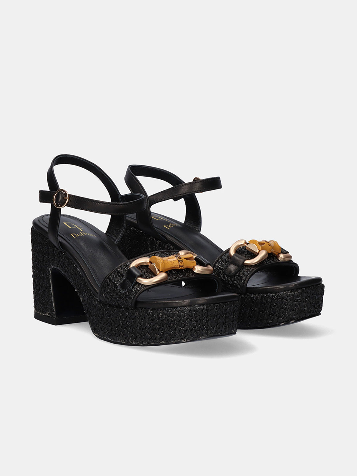 LIA-1652 RAFFIA BLACK