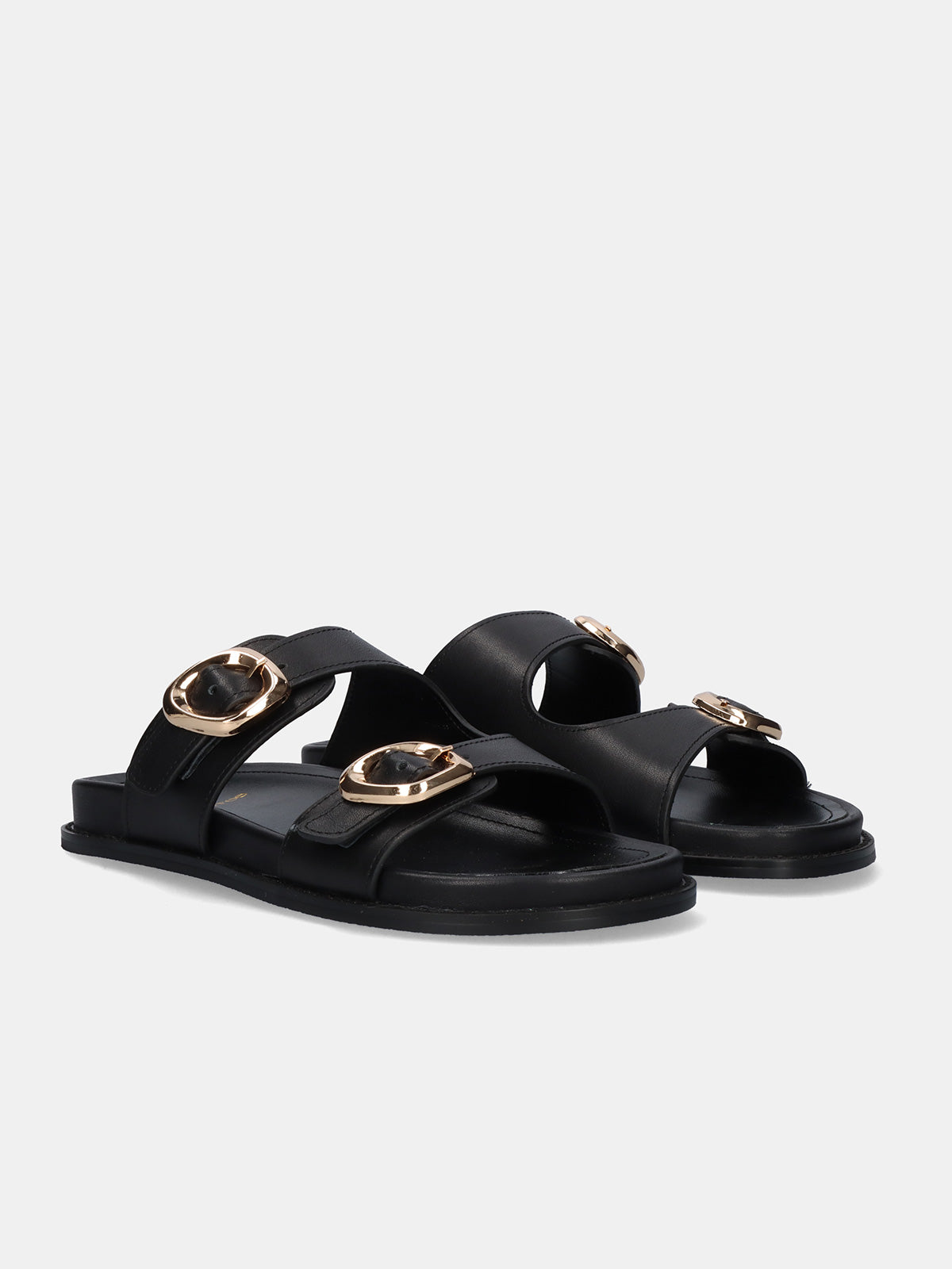 LUNA-3268 LEATHER BLACK