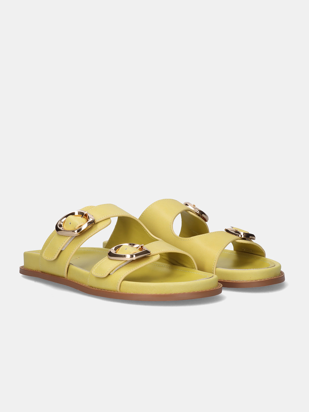 LUNA-3268 LEATHER PISTACHO