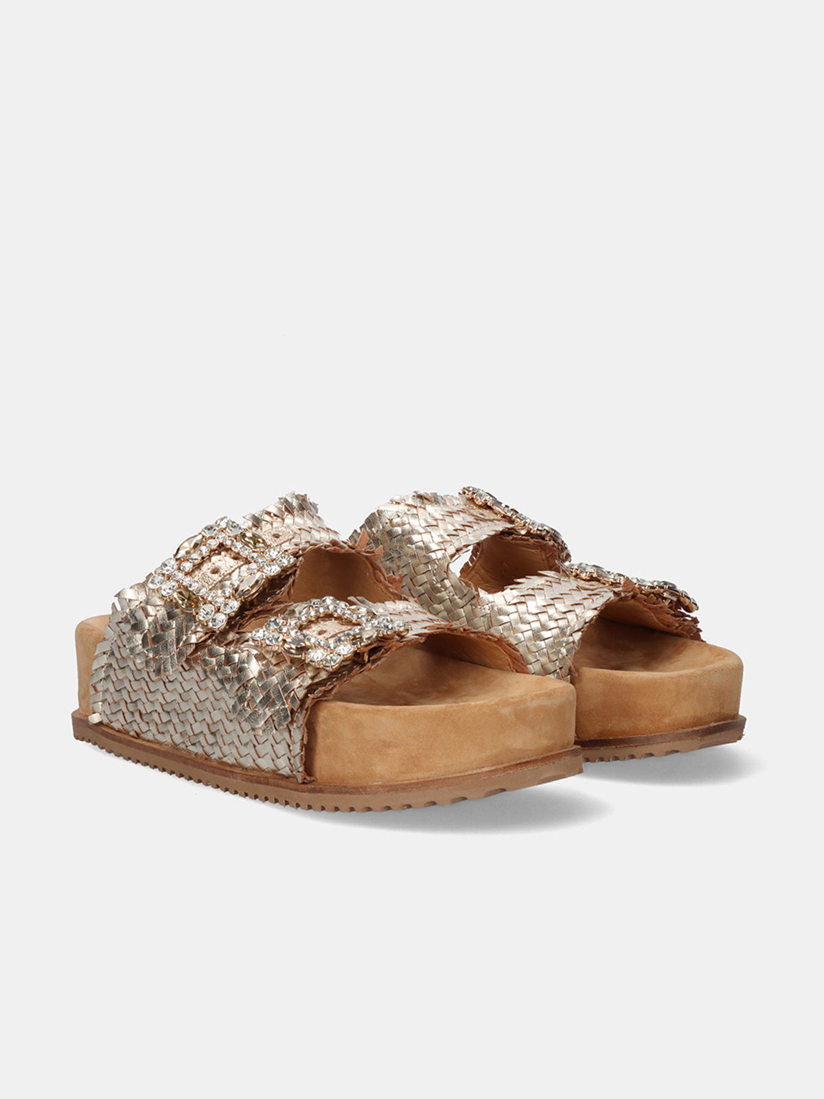 MARY-212 LEATHER PLATINO