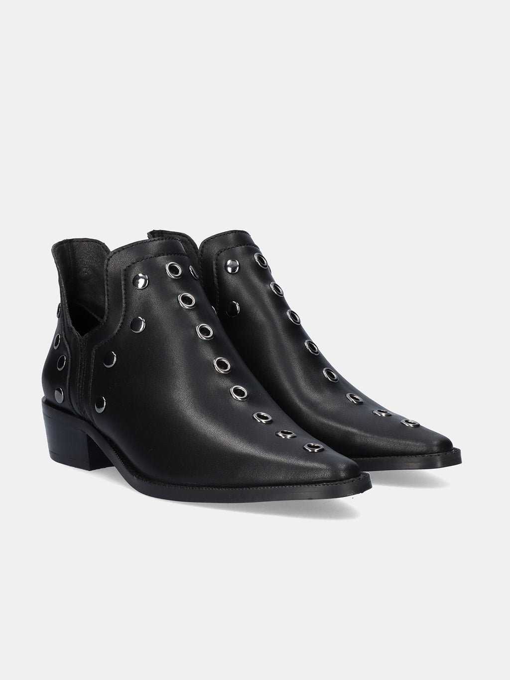 MILAN-01 LEATHER BLACK