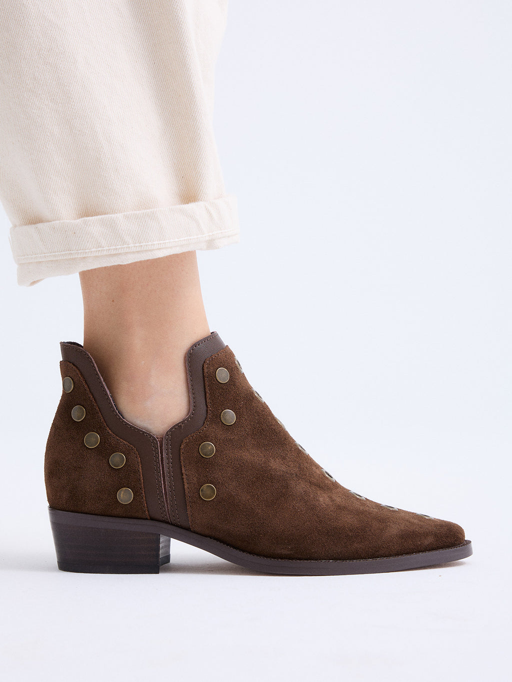 MILAN-01 SUEDE BROWN