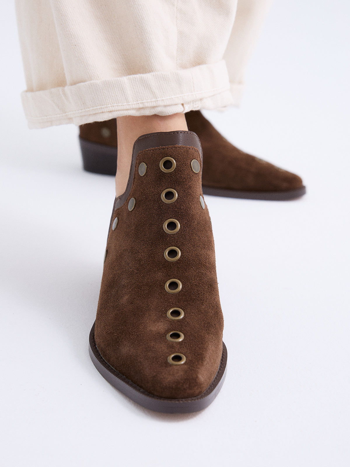 MILAN-01 SUEDE BROWN