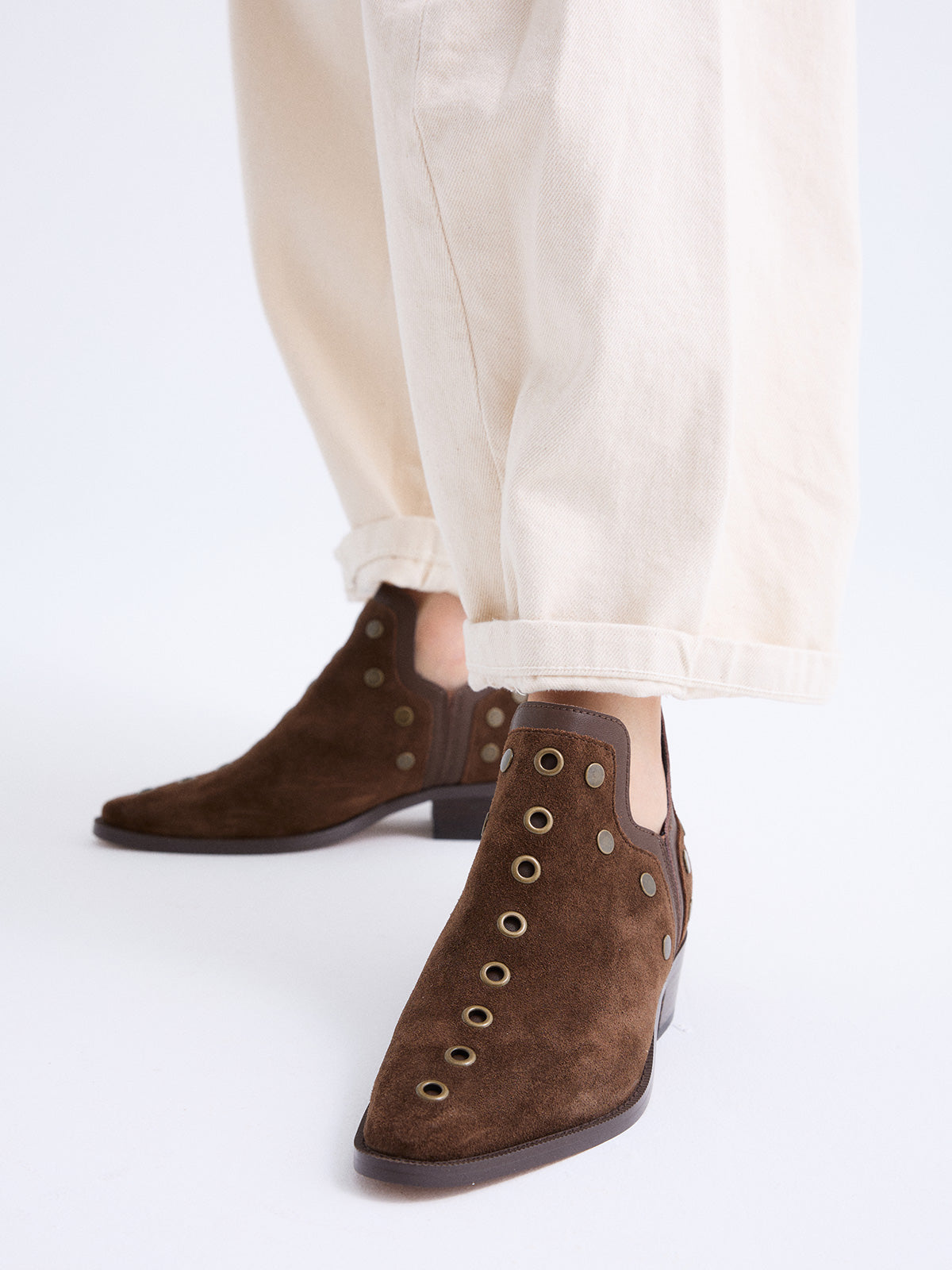 MILAN-01 SUEDE BROWN