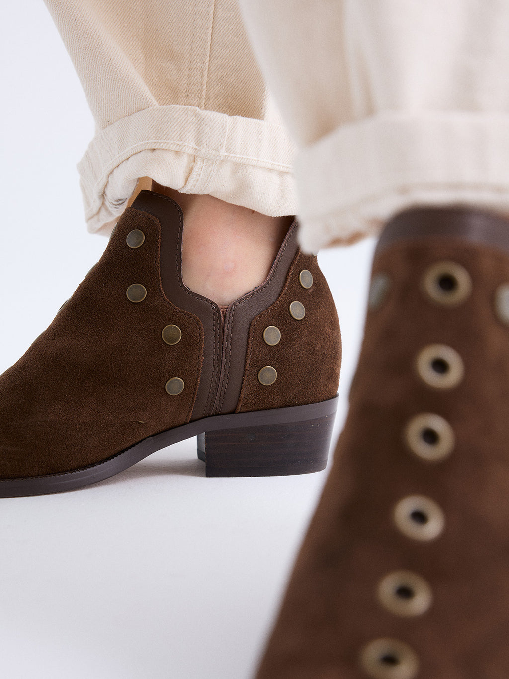 MILAN-01 SUEDE BROWN