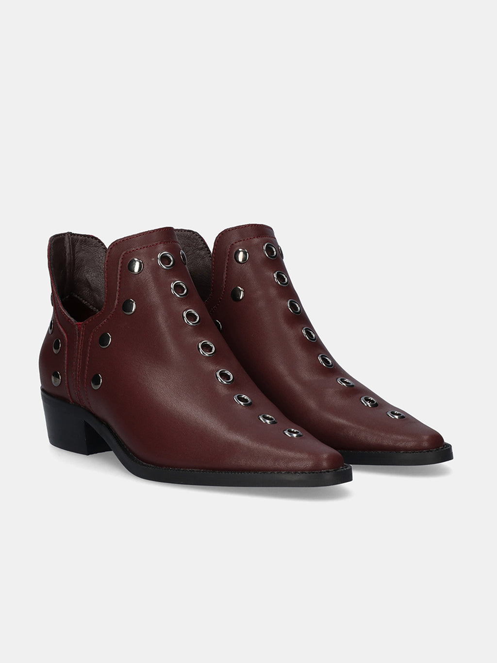 MILAN-01 LEATHER BORDEAUX
