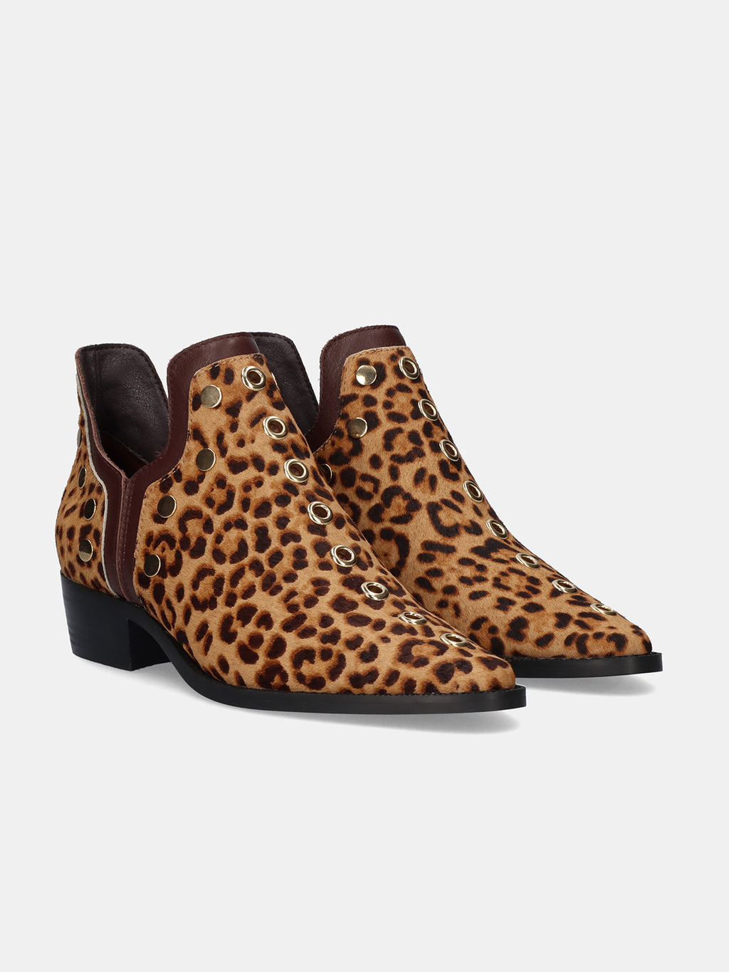 MILAN-01 LEATHER LEOPARD