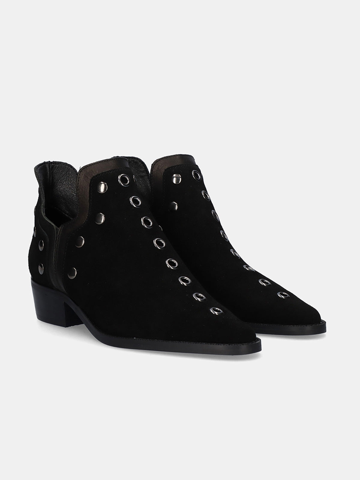 MILAN-01 SUEDE BLACK