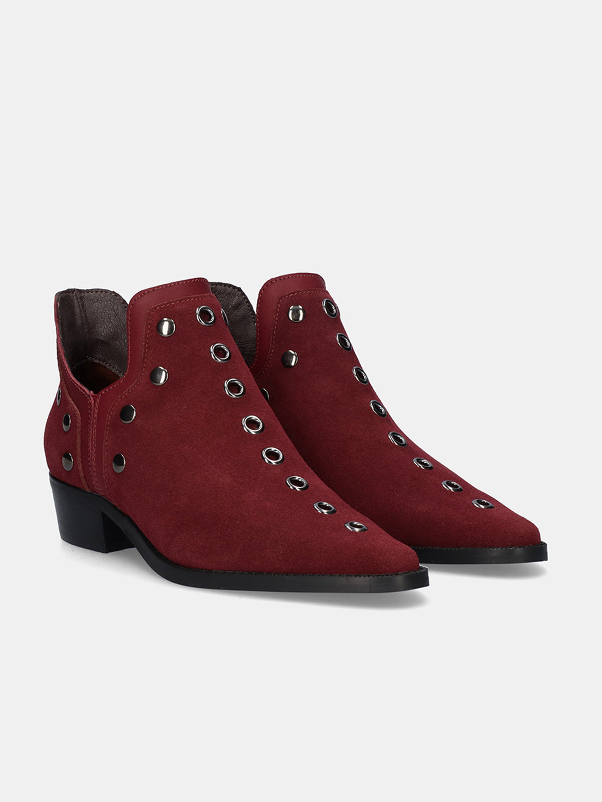 MILAN-01 SUEDE BORDEAUX