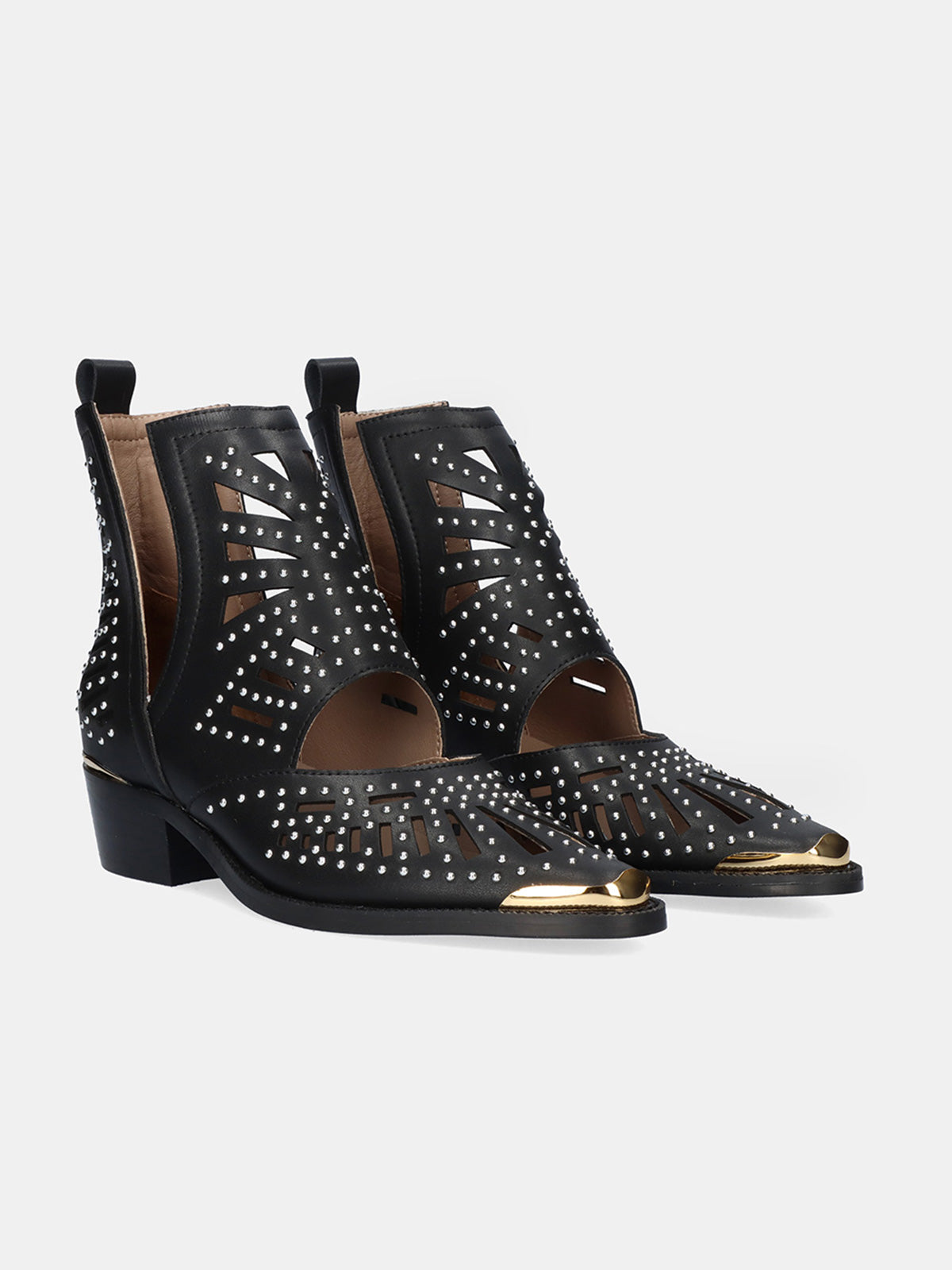 MILAN-017 LEATHER BLACK