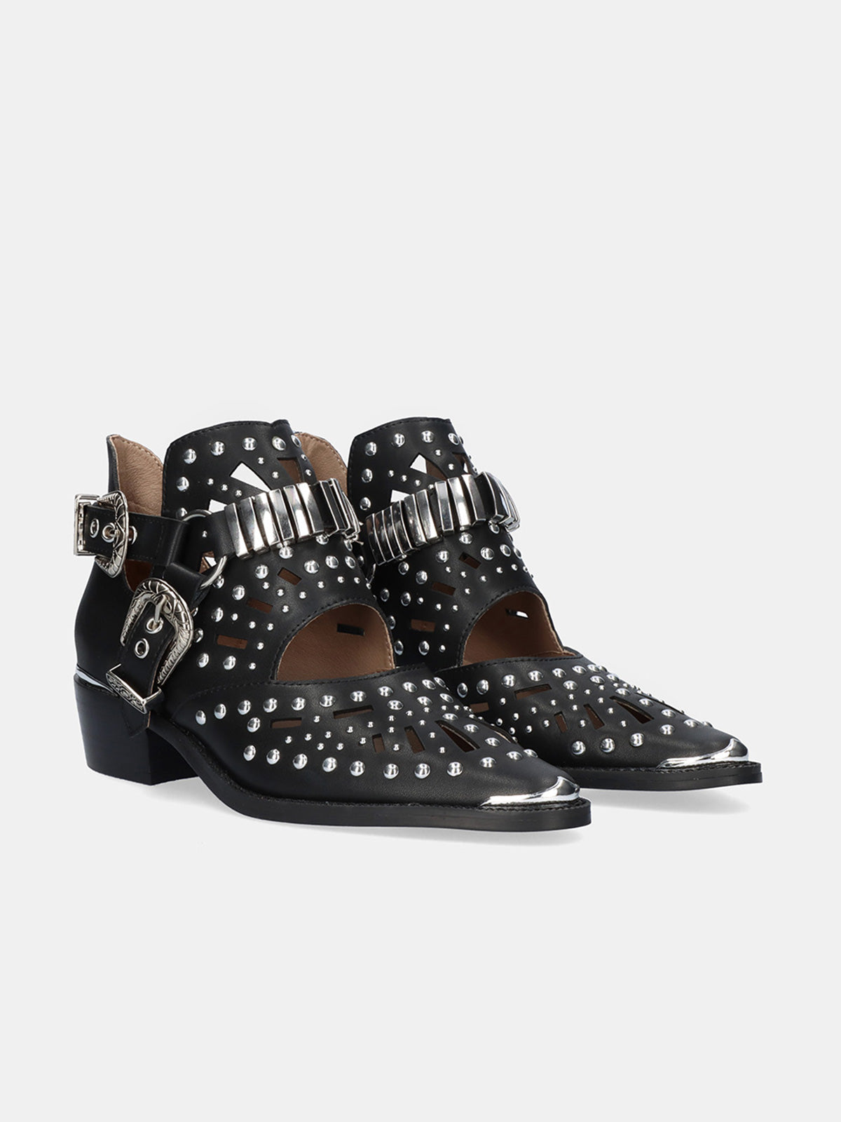 MILAN-018 LEATHER BLACK