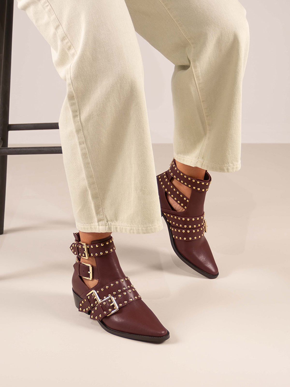 MILAN-020 LEATHER BORDEAUX