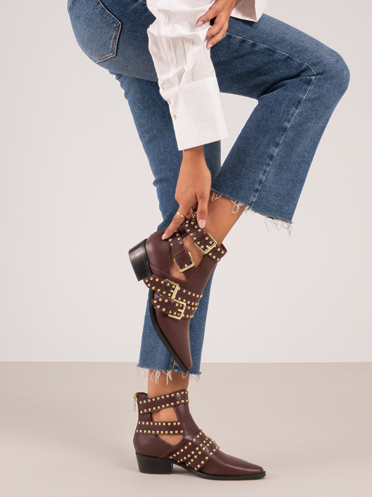 MILAN-020 LEATHER BORDEAUX