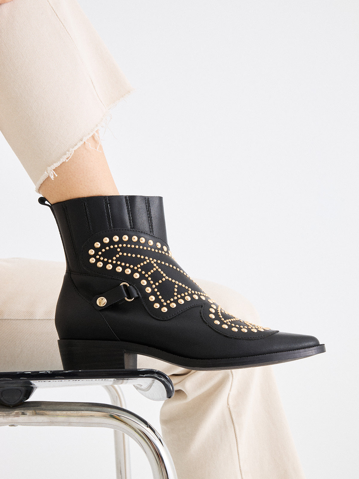 MILAN-026 LEATHER BLACK GOLD