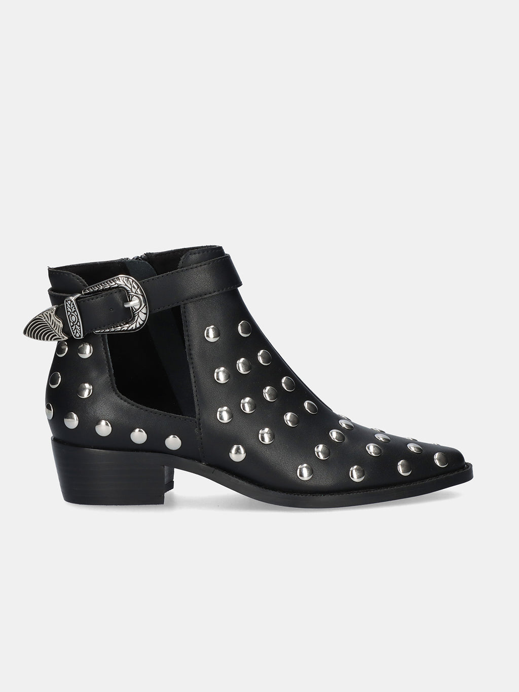 MILAN-027 LEATHER BLACK-SILV