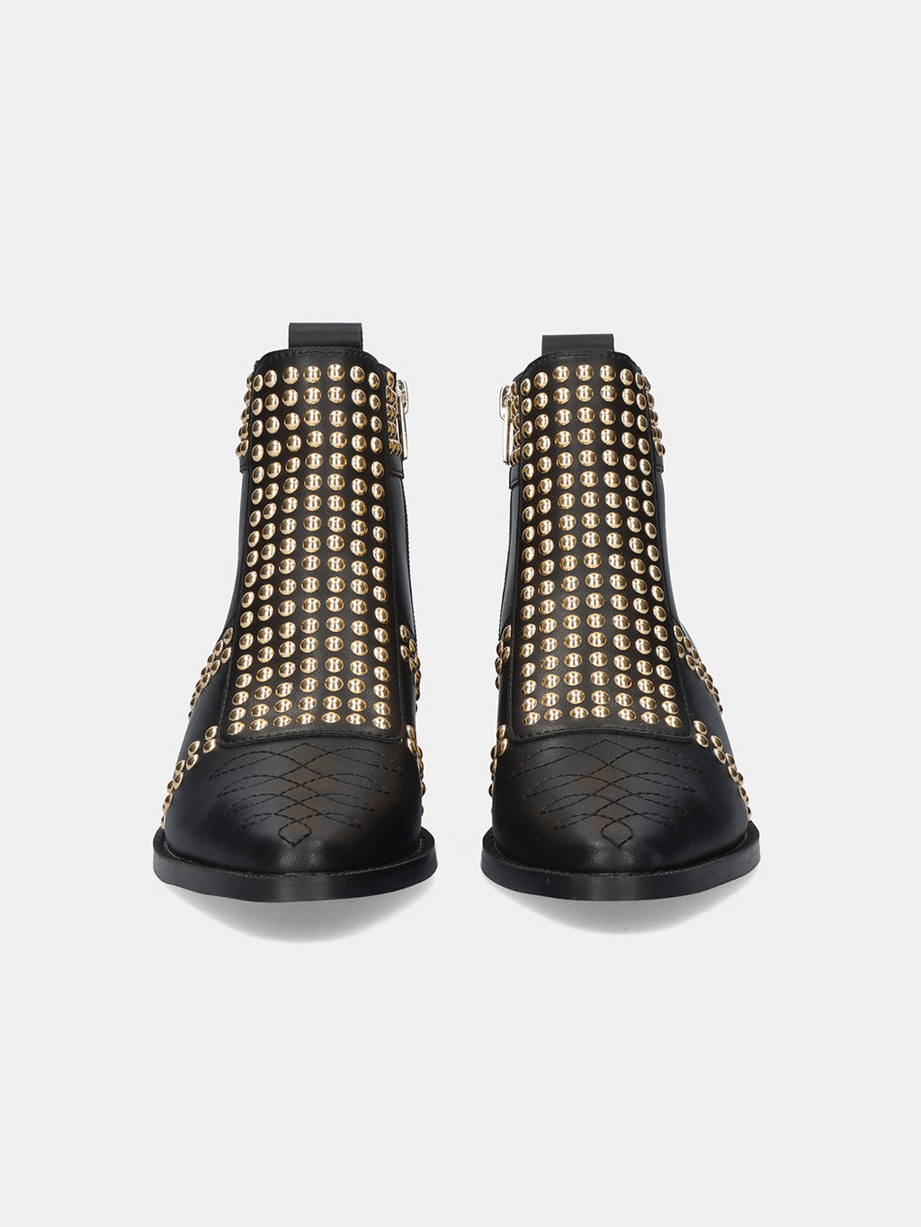 MILAN-031 LEATHER BLACK-GOLD