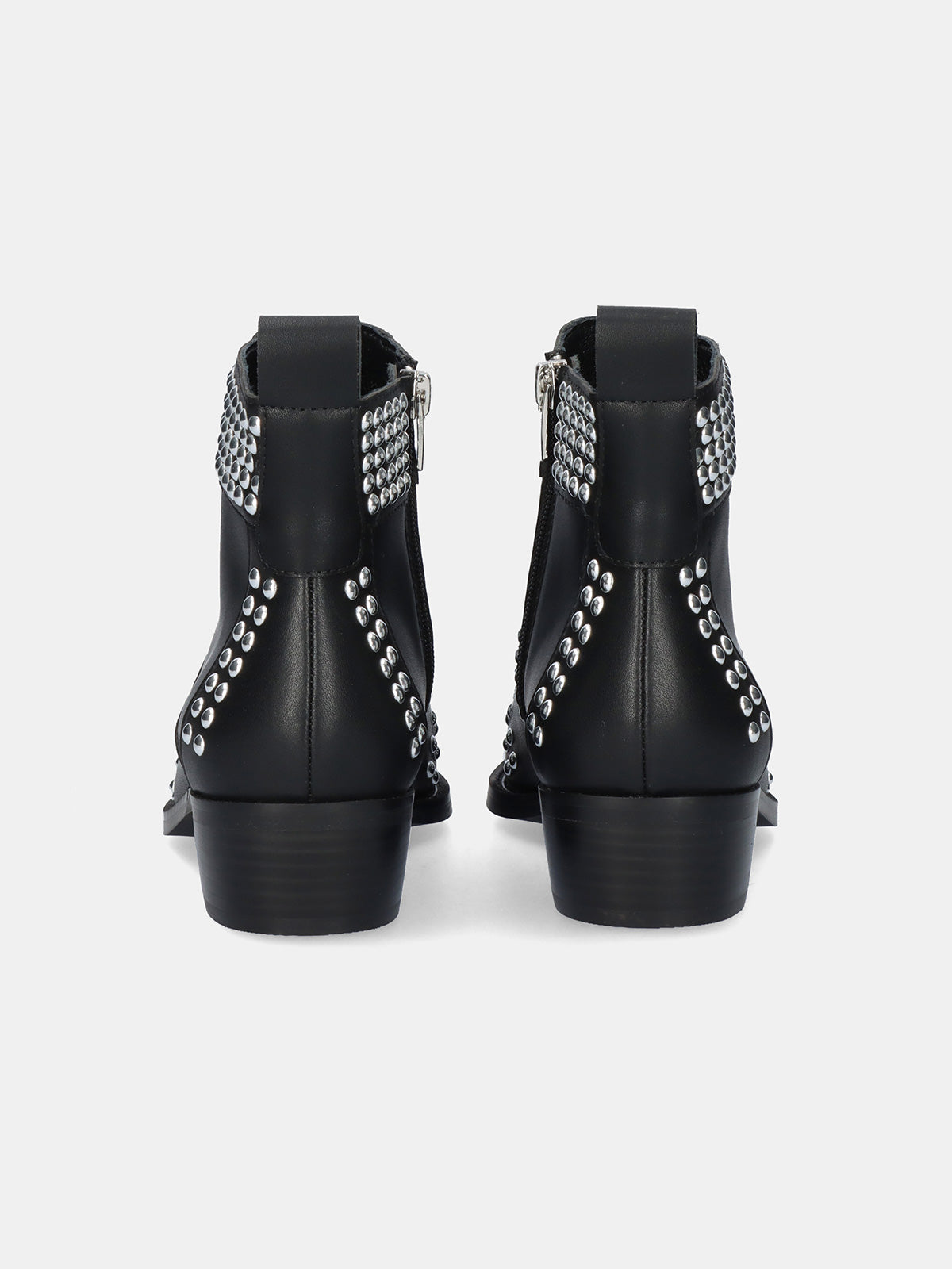 MILAN-031 LEATHER BLACK SILVER